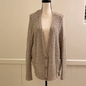Free People Boucle Button Up Cardigan